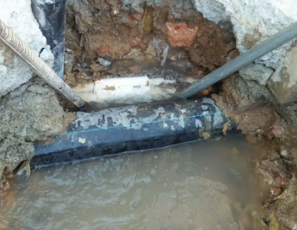 上城测漏水之水管漏水